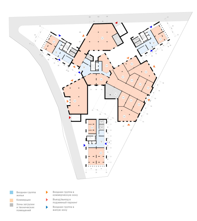 ЖК Анхор. План 1 этажа ЖК Анхор. План 1 этажа