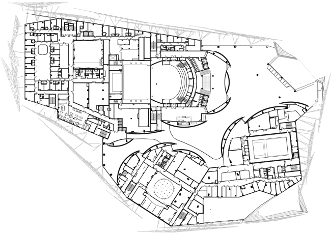 Театр Камала. План на отметке 8.400 Театр Камала. План на отметке 8.400