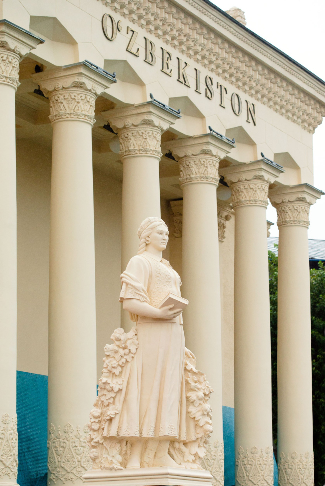 Павильон №66. Восстановленные скульптуры Павильон №66. Восстановленные скульптуры