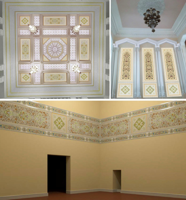 Павильон №66. Интеграция панно в  залы Павильон №66. Интеграция панно в  залы