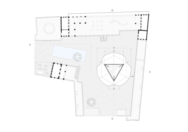 Al-BAYT Theatre. План 2 этажа Al-BAYT Theatre. План 2 этажа