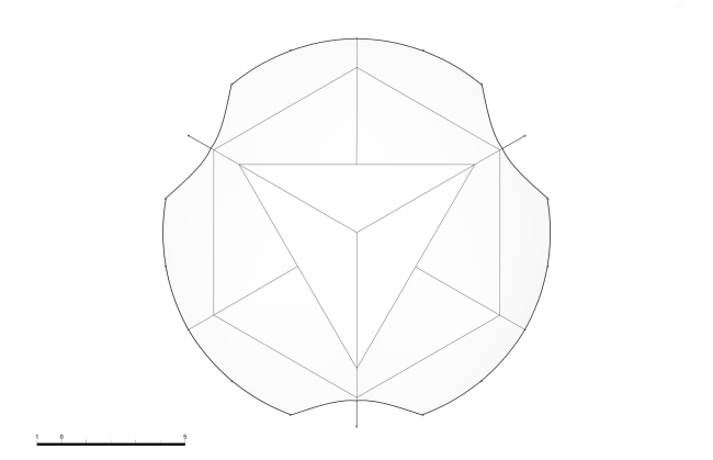 Al-BAYT Theatre. План вид сверху. Al-BAYT Theatre. План вид сверху.