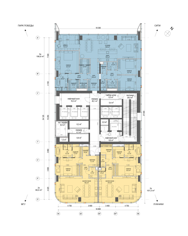 Victory Park Residences. ���� 4-10 ����� (3 ��������� ��������)