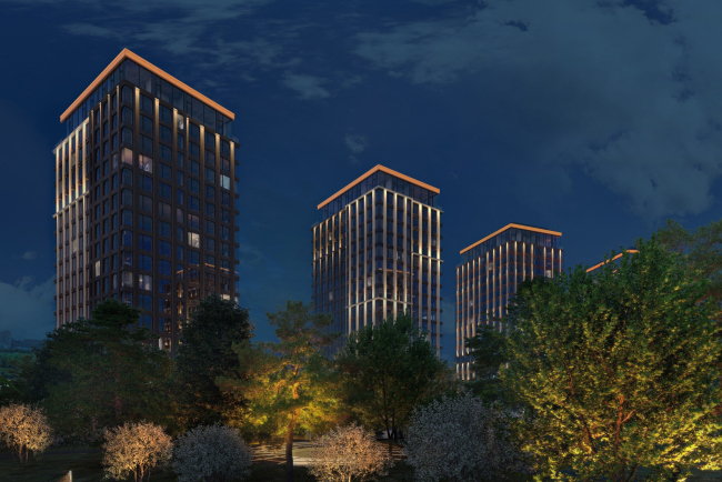 ЖК Luzhniki Collection. Архподсветка ЖК Luzhniki Collection. Архподсветка