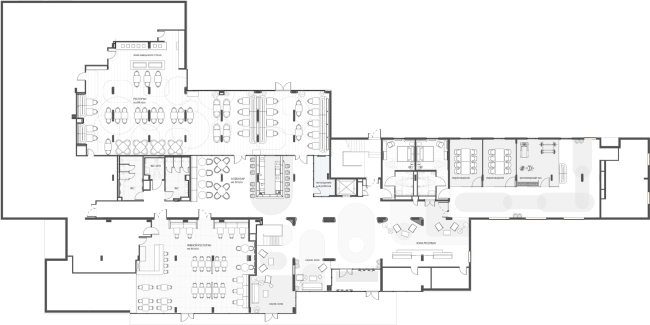 Muse of Tech Innopolis 4*. Plan of the gound floor lobby