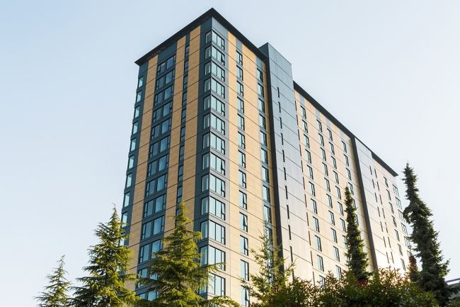 ������������ ���������� Brock Commons Tallwood House, ��������, ������. Acton Ostry Architects Inc.