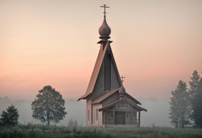 Church of Archangel Michael in Apatity