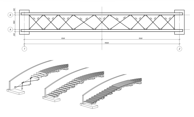 Мост в поселке Форест Вилладж Мост в поселке Форест Вилладж