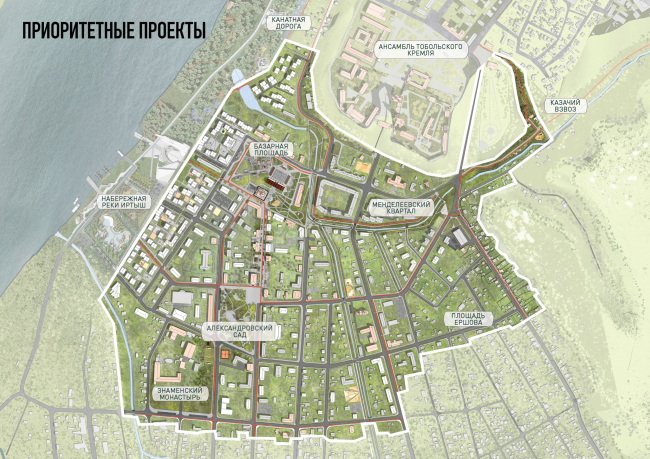 The tourist master plan of Tobolsk. The priority projects