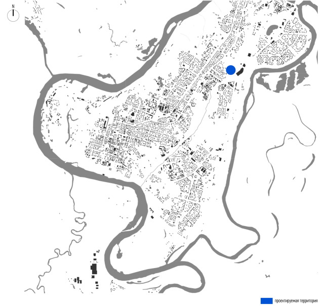 ЖК Tau House. Ситуационный план ЖК Tau House. Ситуационный план