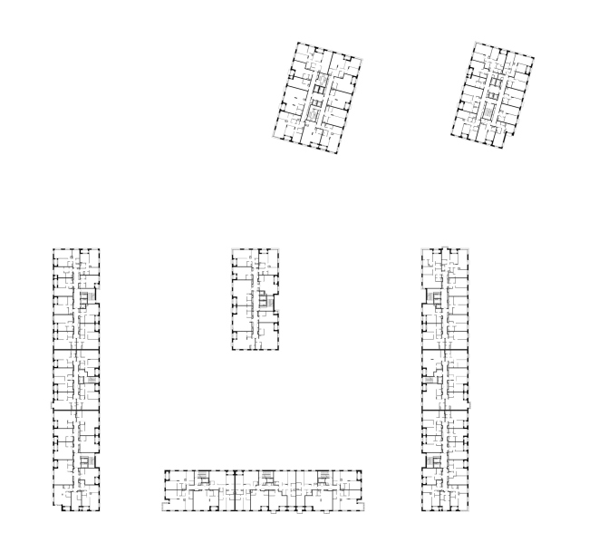 ЖК Tau House. План 4 этажа ЖК Tau House. План 4 этажа