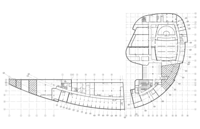 План -1 этажа. Дом Музыки, проект, 2025 План -1 этажа. Дом Музыки, проект, 2025