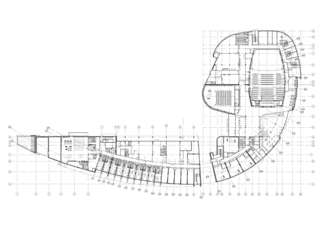 План 1 этажа. Дом Музыки, проект, 2025 План 1 этажа. Дом Музыки, проект, 2025