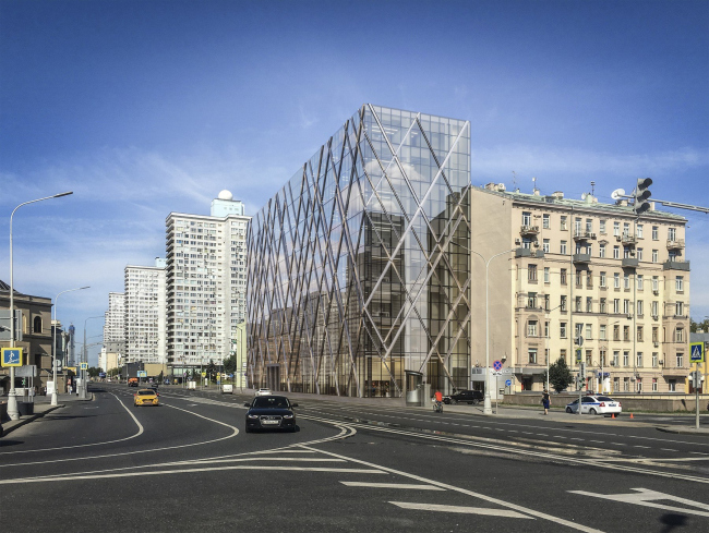 Проект административного ? гостиничного комплекса на Новом Арбате, 2020 Проект административного ? гостиничного комплекса на Новом Арбате, 2020