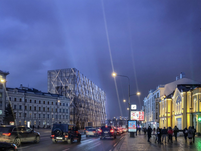 Проект административного ? гостиничного комплекса на Новом Арбате, 2020 Проект административного ? гостиничного комплекса на Новом Арбате, 2020