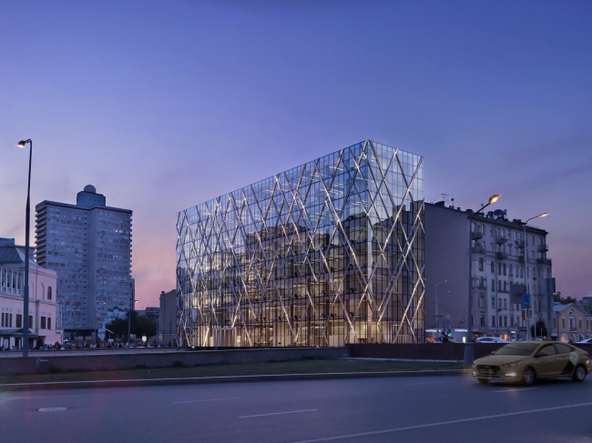 Проект административного ? гостиничного комплекса на Новом Арбате, 2020 Проект административного ? гостиничного комплекса на Новом Арбате, 2020