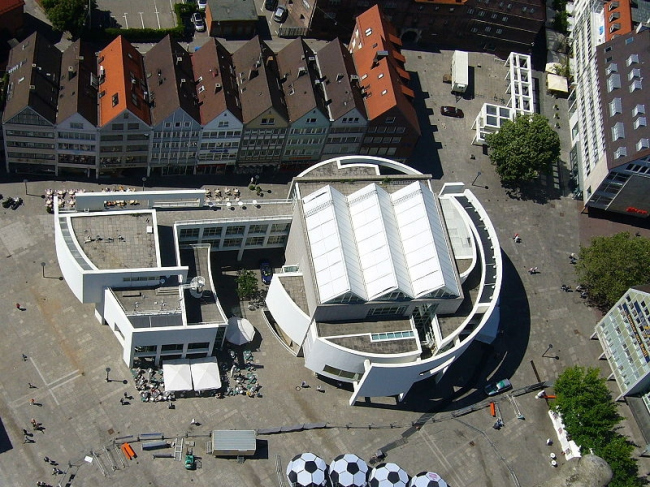 Выставочный зал Stadthaus Ulm. Фото Peter Berger via Wikimedia Commons. Лицензия CC BY-SA 3.0