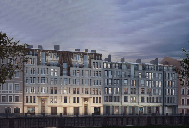 A housing project on Rimskogo-Rorsakogo street, project