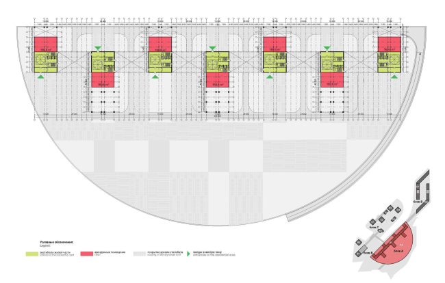 Окно в Сколково, концепция застройки, проект, 2021 Окно в Сколково, концепция застройки, проект, 2021