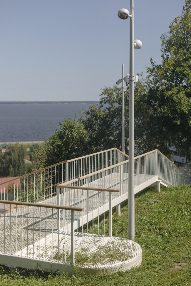 Лестница в городе Юрьевец Лестница в городе Юрьевец