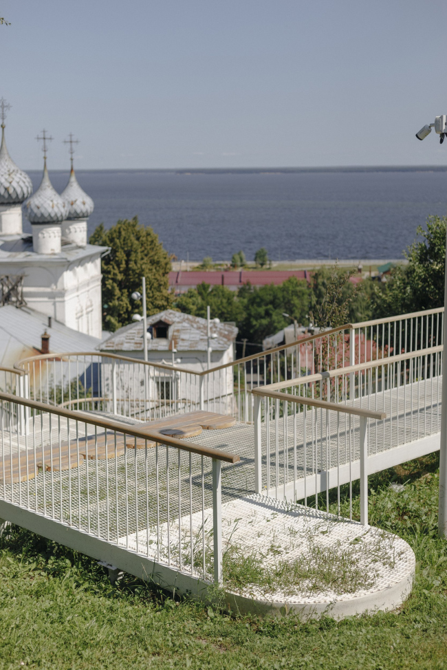 Лестница в городе Юрьевец Лестница в городе Юрьевец