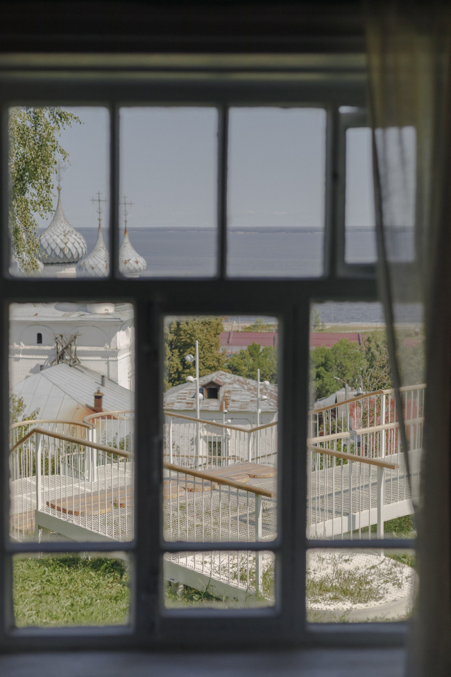 Лестница в городе Юрьевец Лестница в городе Юрьевец