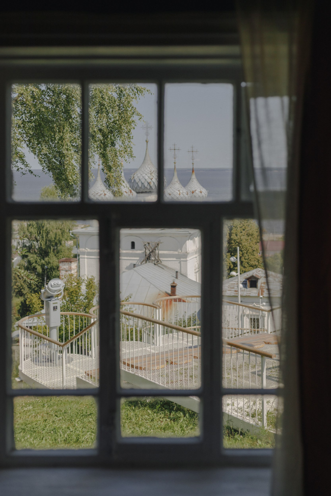Лестница в городе Юрьевец Лестница в городе Юрьевец