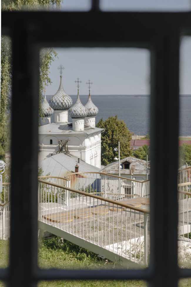 Лестница в городе Юрьевец Лестница в городе Юрьевец