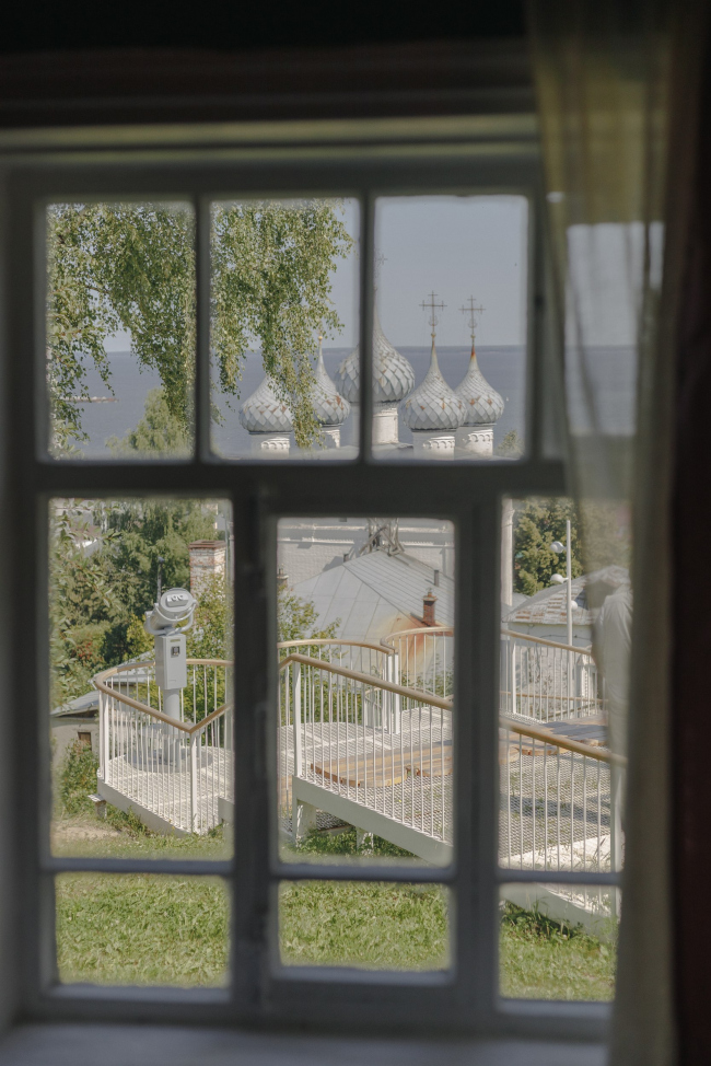 Лестница в городе Юрьевец Лестница в городе Юрьевец