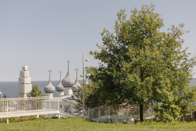 Лестница в городе Юрьевец Лестница в городе Юрьевец