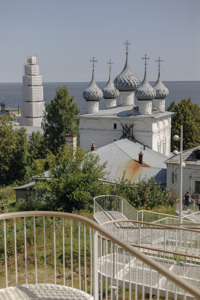 Лестница в городе Юрьевец Лестница в городе Юрьевец