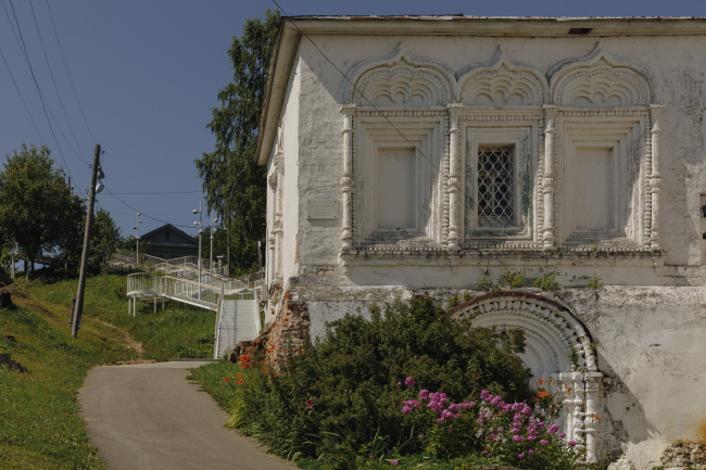 Лестница в городе Юрьевец Лестница в городе Юрьевец