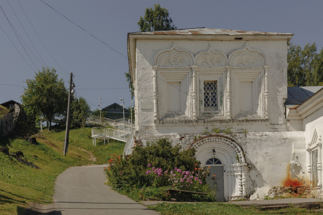 Лестница в городе Юрьевец Лестница в городе Юрьевец