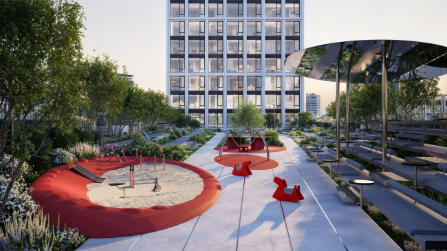 Благоустройство ЖК Мичуринский Благоустройство ЖК Мичуринский