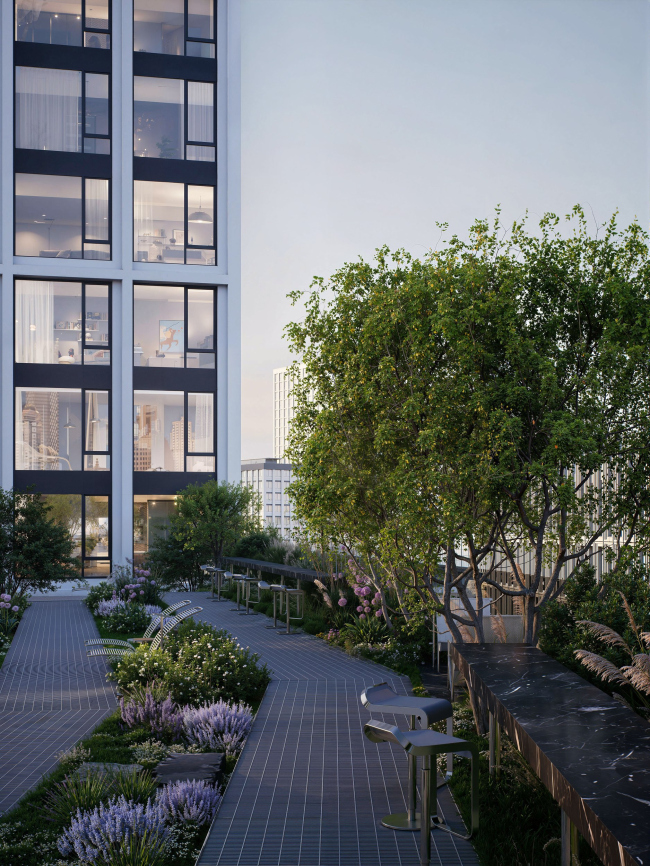 Благоустройство ЖК Мичуринский Благоустройство ЖК Мичуринский