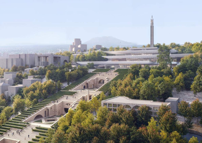 ������ ����������� ������ �� ������� �������� � �������. ����������� Wilmotte & Associés