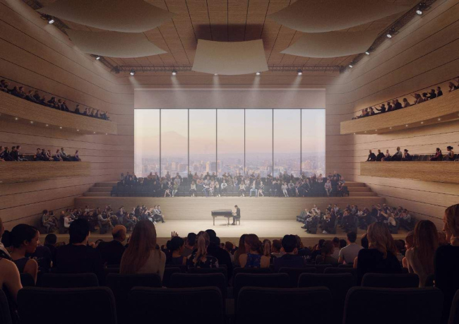 ������ ����������� ������ �� ������� �������� � �������. ����������� Wilmotte & Associés