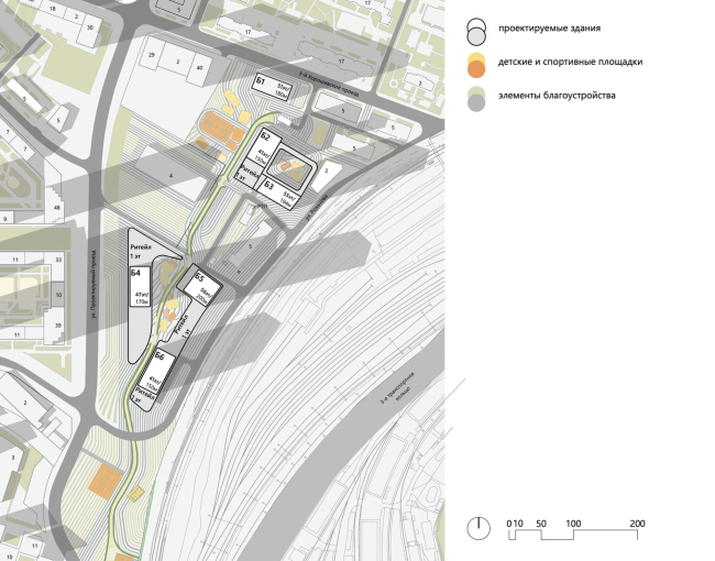 Amber City housing complex. The master plan
