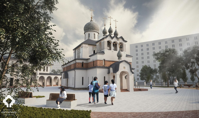  The church in honor of St. Spyridon of Trimythous in Vologda . PROKHRAM