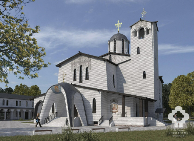 The church in honor of the Holy Princess Olga, Minsk. PROKHRAM