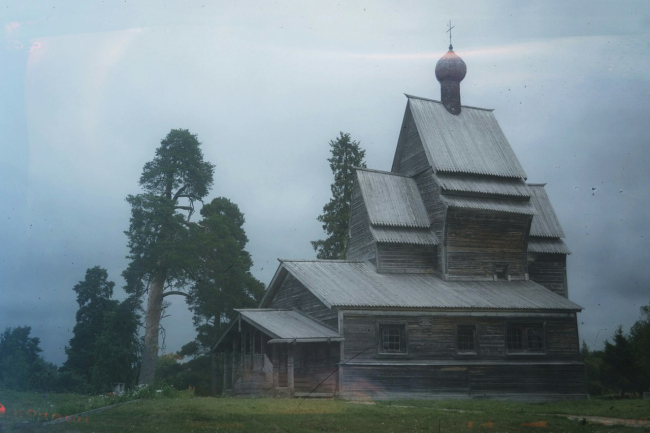Church of St. George from the village of Yuksovichi, Podporozhsky district, 1495. village of Rodionovo, Leningrad region
