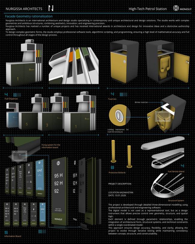 AZS �MONOLIT� High Tech Petrol Station