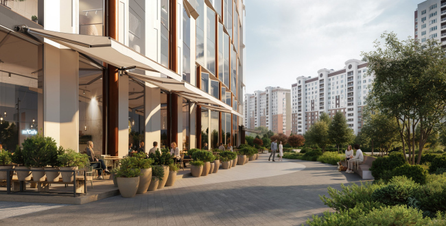 The premium residential complex MASTERS