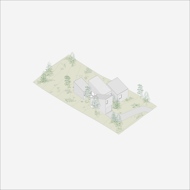 ��� Staggered Cabin