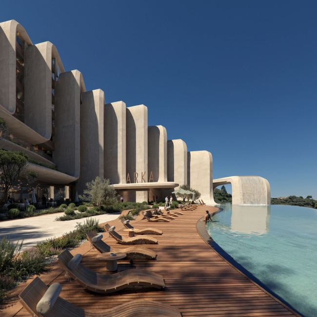 The Cascades � ��� ����� ����� ��������� Arka Art Hotel