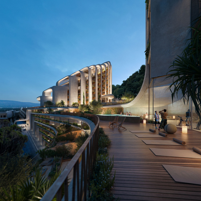 The Cascades � ��� ����� ����� ��������� Arka Art Hotel