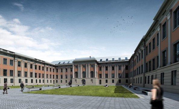 Потсдамский дворец – реконструкция © Peter Kulka Architektur