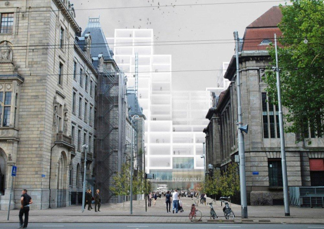 Стадсконтор – новое здание ратуши Роттердама © OMA