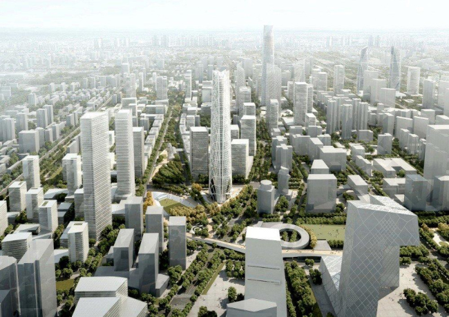 Пекинский центральный деловой район - план развития