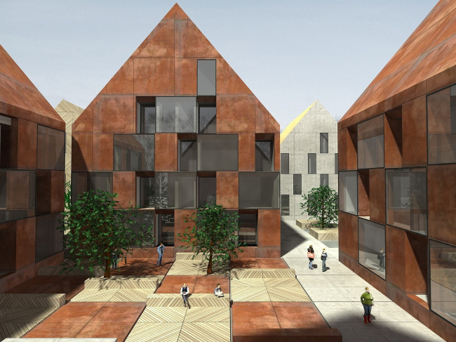  . Checkers housing system. IABR  International Architectural Biennale in Rotterdam